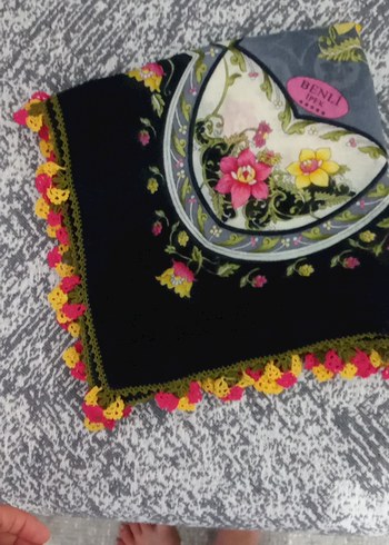 Diger Çok Renkli Bohem Kadın Fular - Görsel 4