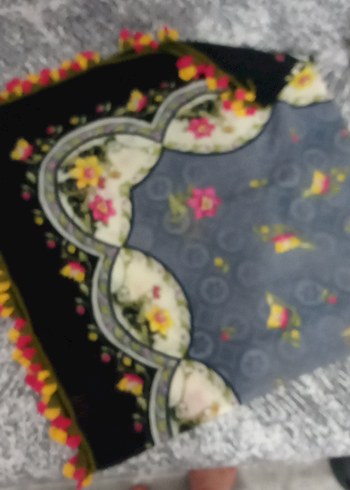 Diger Çok Renkli Bohem Kadın Fular - Görsel 6