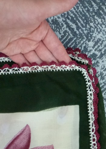 Diger Çok Renkli Bohem Kadın Fular - Görsel 9