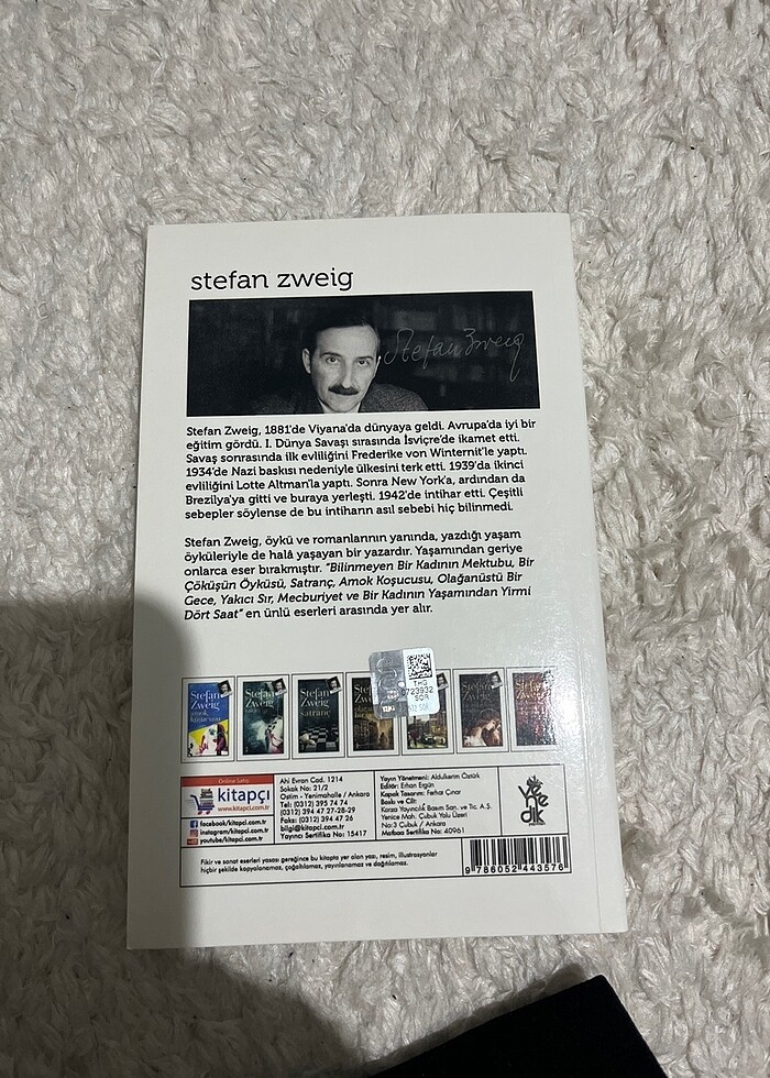 Stefan Zweig Yakıcı Sır - Görsel 2