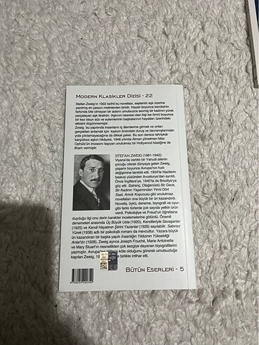 Stefan Zweig Bilinmeyen Bir Kadının Mektubu - Görsel 2