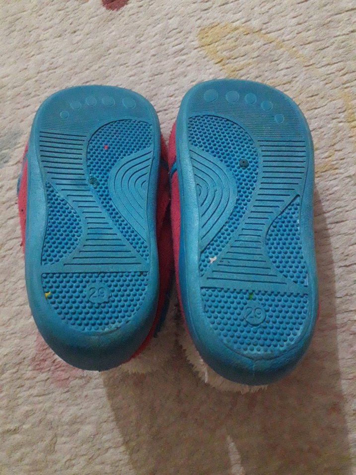 Kızlar için renkli nakışlı sıcak terlik - Görsel 4