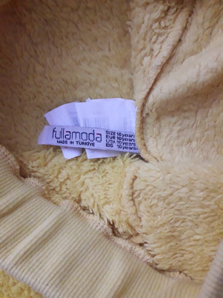 Sarı Triko Kız Eşofman Takımı - Görsel 3