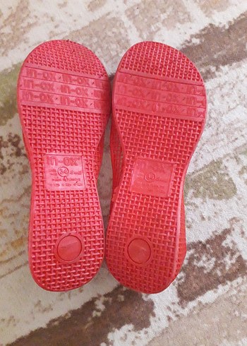 Kırmızı Dolgu Topuk Çocuk Deniz Babet - Görsel 4