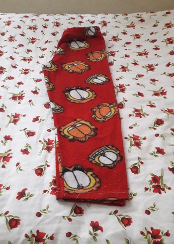 Kız Çocuk Renkli Baskılı Bol Kesim Pantolon - Görsel 3