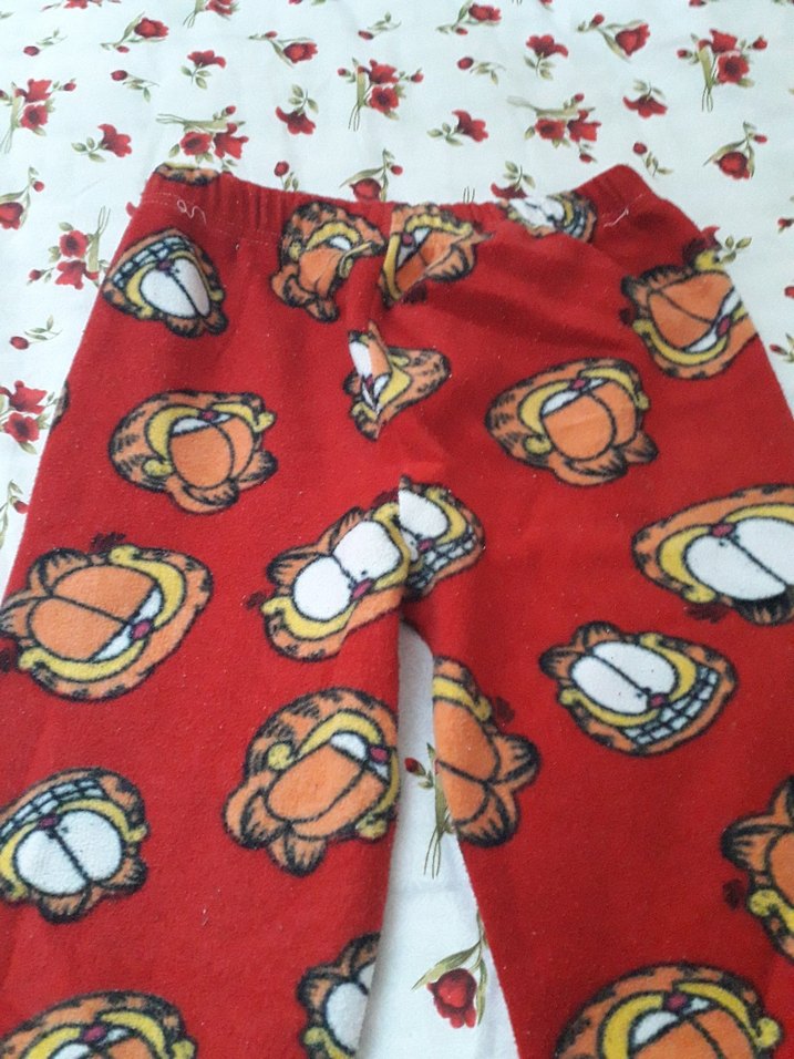 Kız Çocuk Renkli Baskılı Bol Kesim Pantolon - Görsel 2