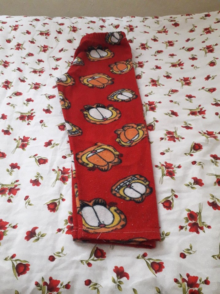 Kız Çocuk Renkli Baskılı Bol Kesim Pantolon - Görsel 3