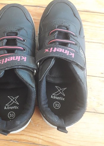 33 Beden pembe Renk Kinetix Kız Çocuk Pembe Spor Ayakkabı