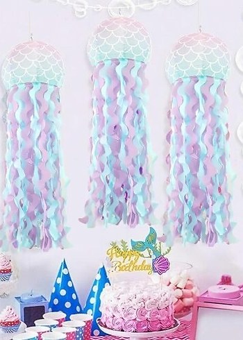 Deniz kızı temalı fener - Görsel 2