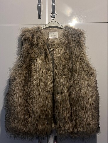 Stradivarius Stradivarius peluş yelek