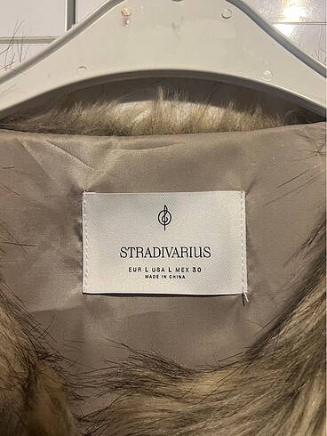 l Beden Stradivarius peluş yelek