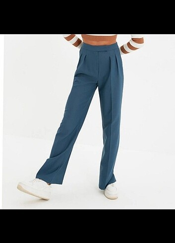 Petrol wide leg pantolon 