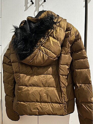 diğer Beden Kapüşonlu şişme mont