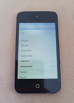  Beden Orjinal APPLE iPod Touch 4.nesil Ekran Müzik MP3 MP4 MP5