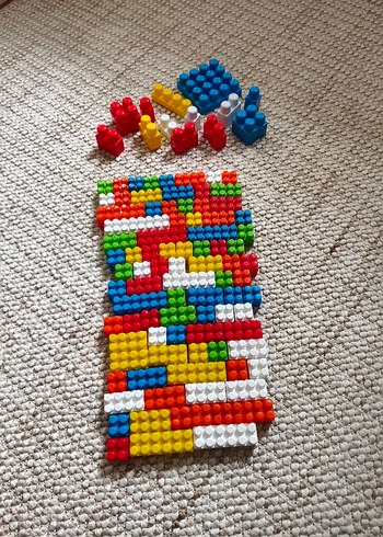 Renkli Lego Blokları Seti 108 adet