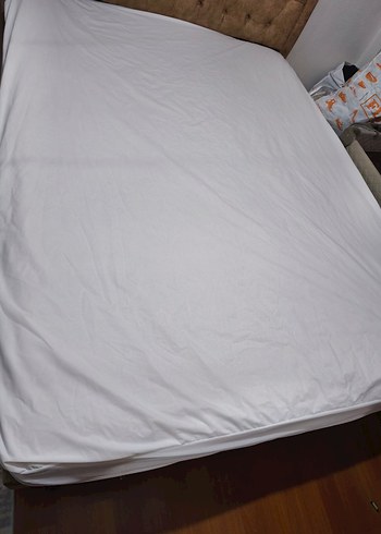 Madame Coco Beyaz Sıvı Geçirmez Çift Kişilik Yatak Alezi - Görsel 2