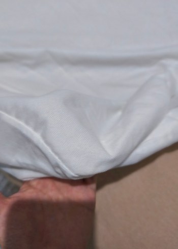 Madame Coco Beyaz Sıvı Geçirmez Çift Kişilik Yatak Alezi - Görsel 6