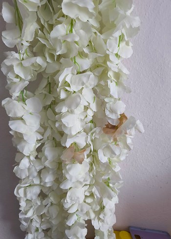 dolgun yapraklı akasya yapay çiçek dalı - Görsel 12