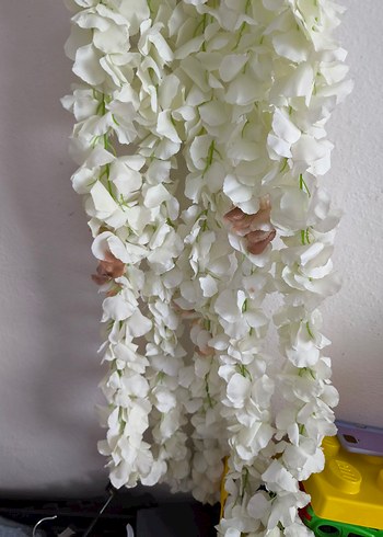 dolgun yapraklı akasya yapay çiçek dalı - Görsel 7