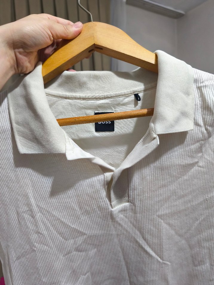 BOSS orijinal polo yaka tişört - Görsel 4