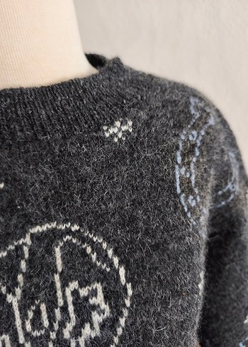 sıfır çok şık yumuşacık kazak - Görsel 6