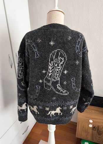 sıfır çok şık yumuşacık kazak - Görsel 8