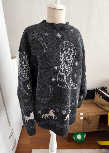 sıfır çok şık yumuşacık kazak - Görsel 3