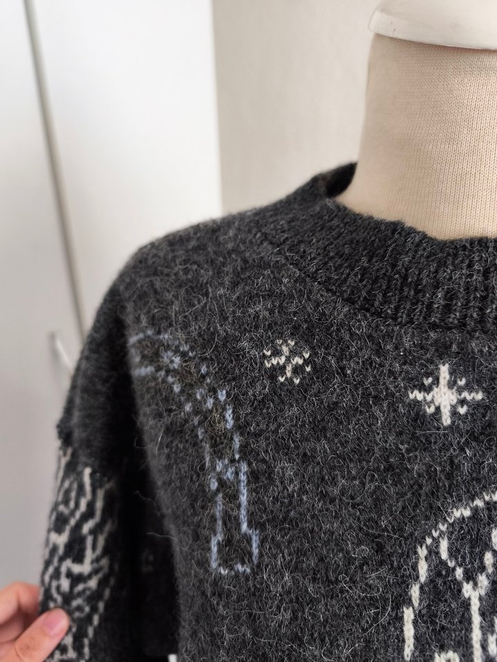 sıfır çok şık yumuşacık kazak - Görsel 5