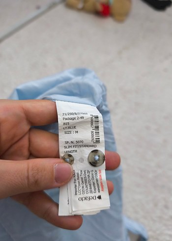 DEFACTO slim fit pamuklu gömlek - Görsel 8