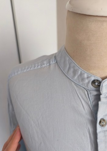 DEFACTO slim fit pamuklu gömlek - Görsel 5