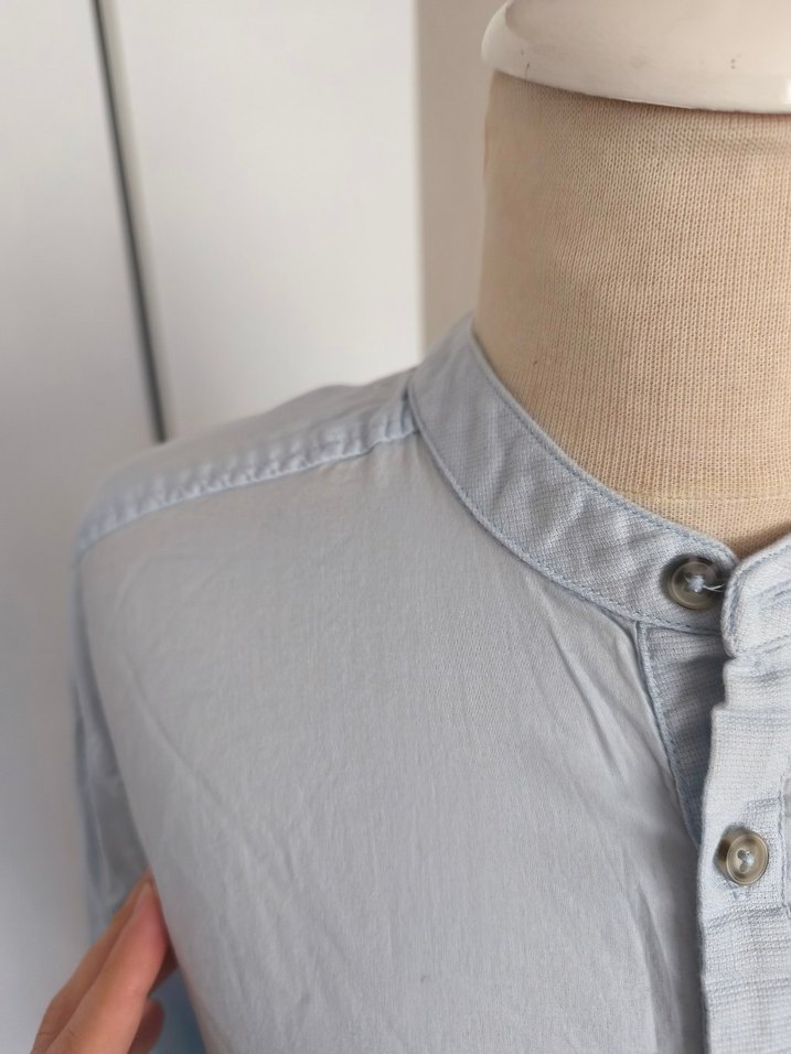 DEFACTO slim fit pamuklu gömlek - Görsel 5