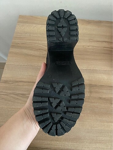 38 Beden siyah Renk H&M Siyah Bot 38