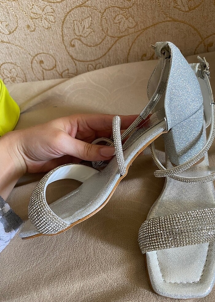 Kız çocuk topuklu ayakkabı - Görsel 4