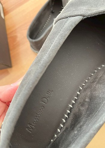 Gri Süet Espadril - Görsel 8