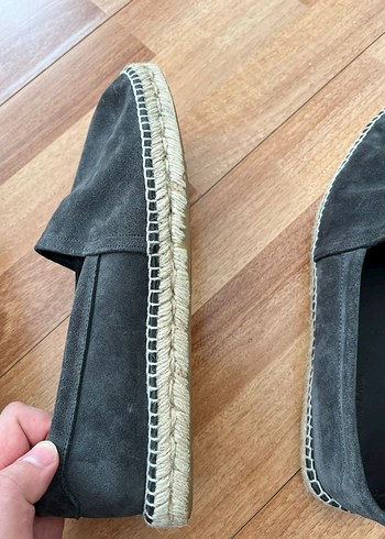 diğer Beden Gri Süet Espadril