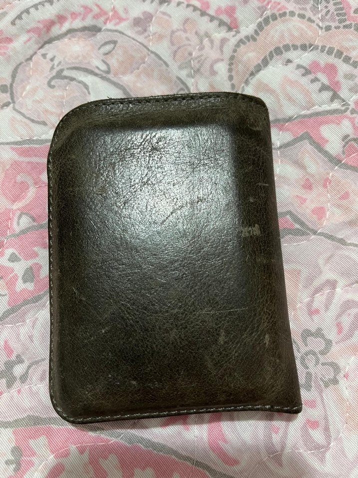 Koyu Kahverengi Erkek Cüzdan /Peevv marka - Görsel 2