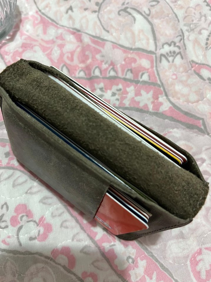 Koyu Kahverengi Erkek Cüzdan /Peevv marka - Görsel 5