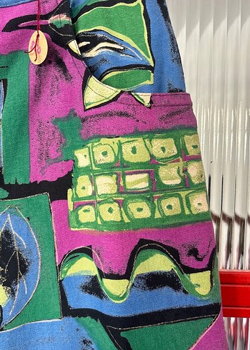 xl Beden Vintage pantolon