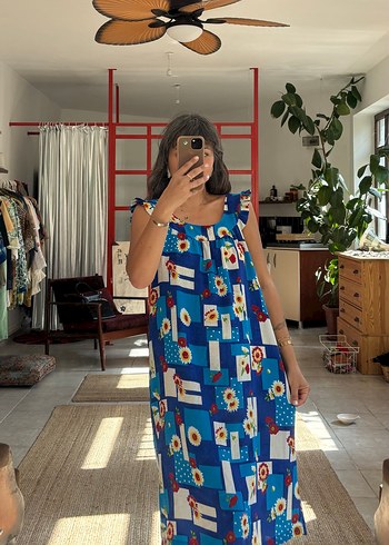 İspanyadan vintage elbise