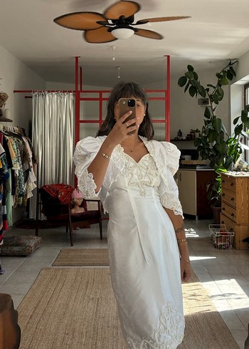 Vintage nikah elbisesi - Görsel 4