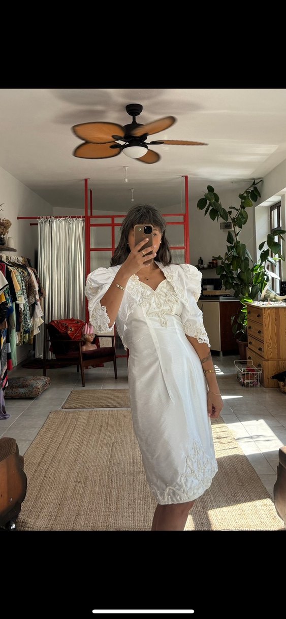 Vintage nikah elbisesi - Görsel 3