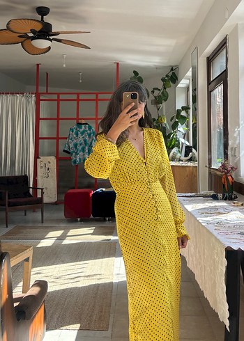 m Beden Vintage elbise
