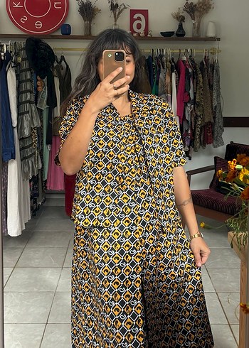 Vintage el dikimi takım ceket ve elbise - Görsel 5