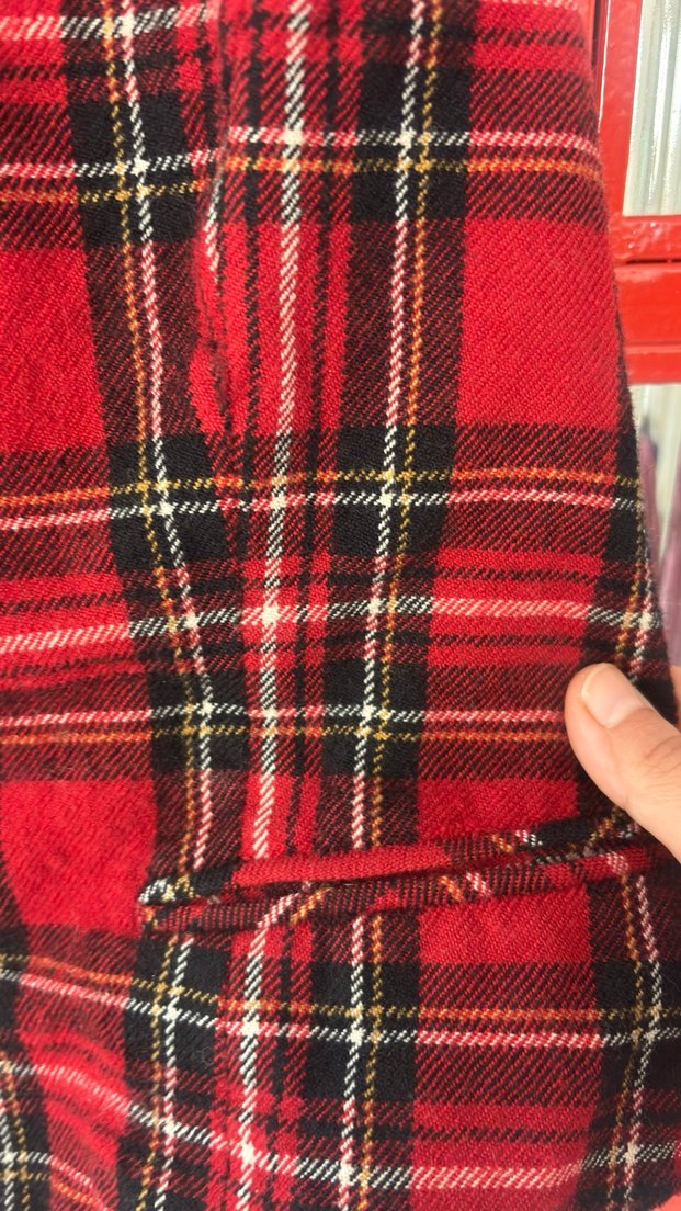 Vintage Yün yelek - Görsel 5