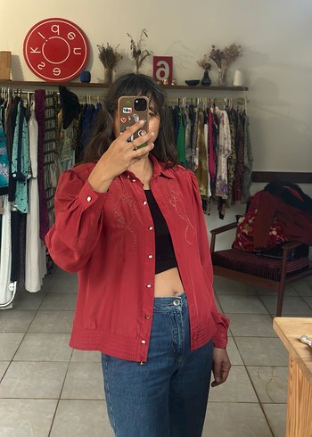 Vintage gömlek - Görsel 4