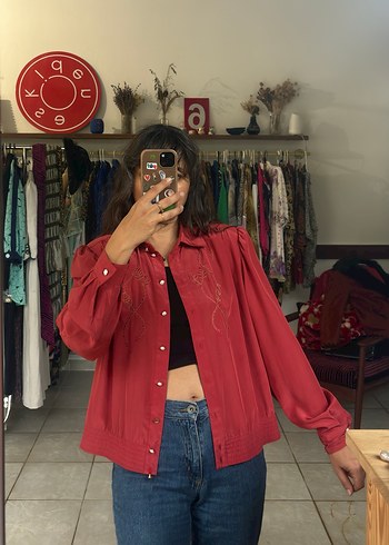 Vintage gömlek - Görsel 3