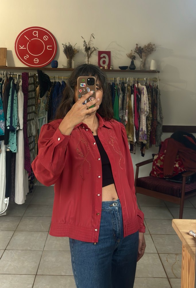 Vintage gömlek - Görsel 2