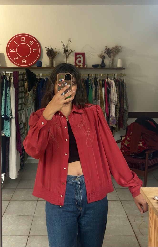 Vintage gömlek - Görsel 3