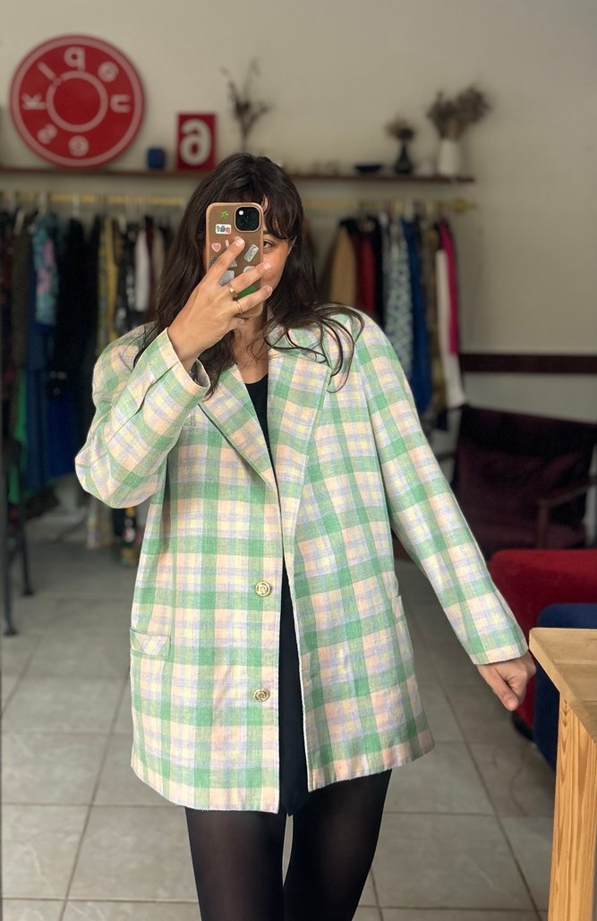 Vintage ceket - Görsel 3