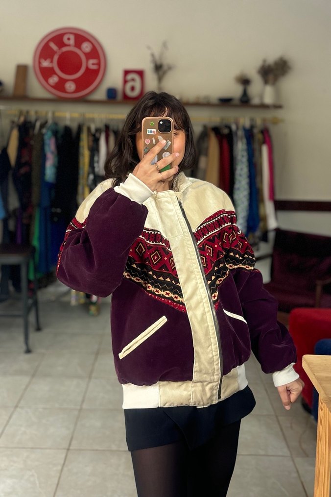 Vintage bomber - Görsel 2